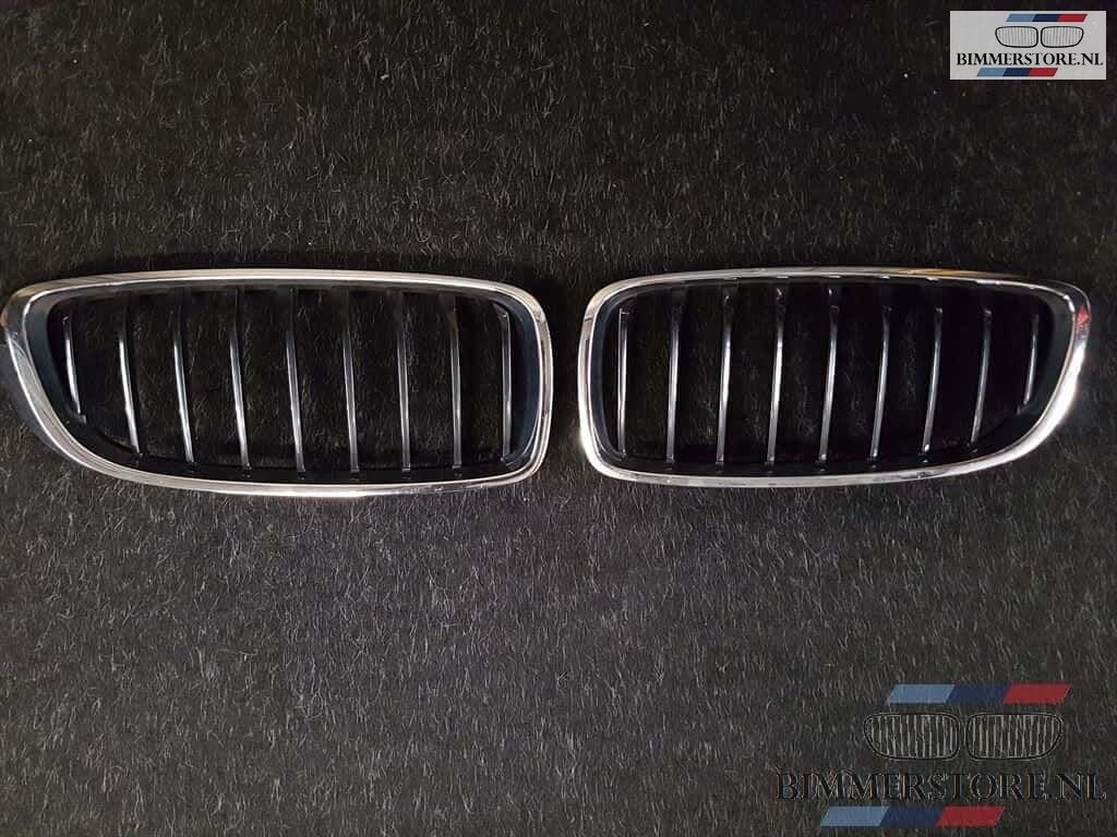 Grille chroom/zwart BMW 4 F32 F33 F36 51137294813 7294813, Autos : Pièces & Accessoires, -, Utilisé, -, Enlèvement ou Envoi