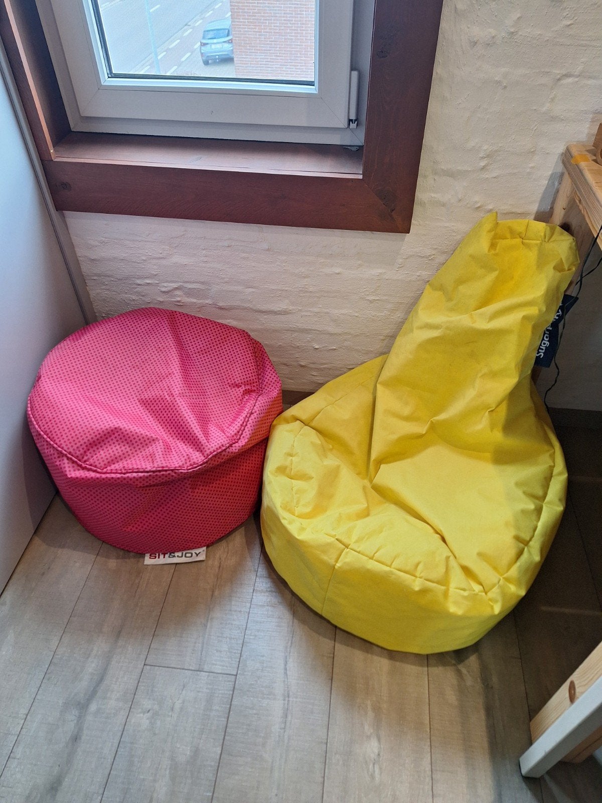 Kwalitatieve kinder zitzakken, Ophalen