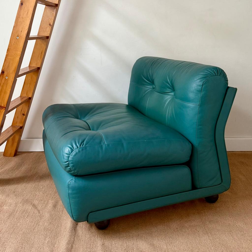 (2 dispo) fauteuil vintage Amanta b&b italia Mario Bellini, Ophalen, Gebruikt, Eenpersoons
