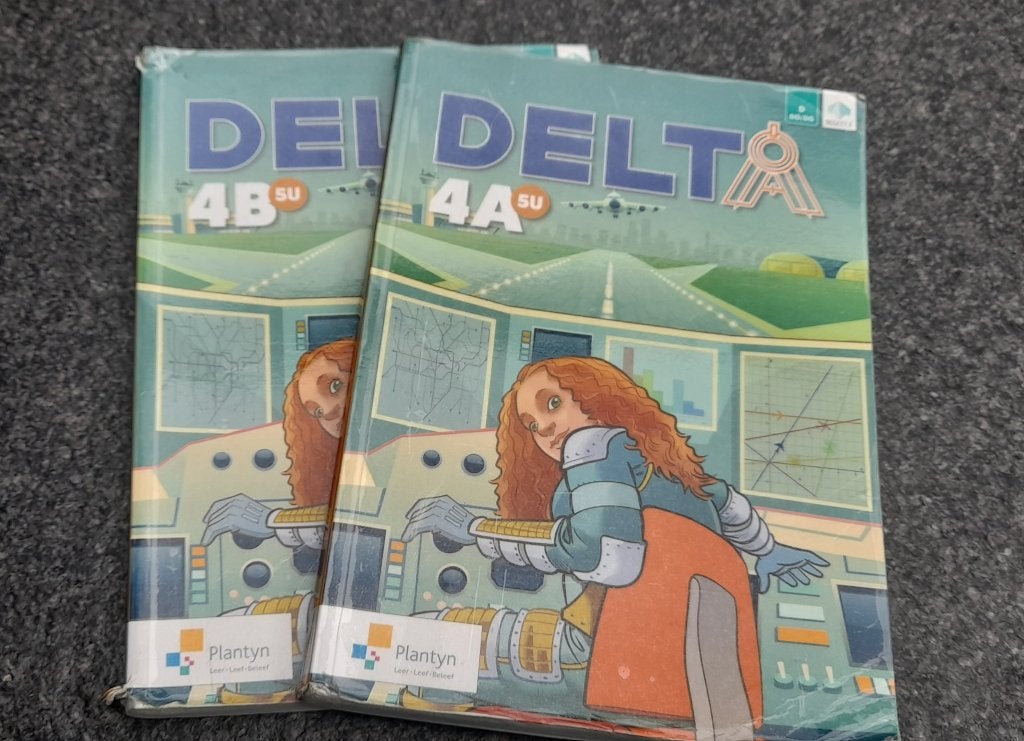 Delta 4A en 4B - 5u leerboeken wiskunde, Ophalen, ASO, Greet Hex; Maarten Arts; Wim Cornelissen; Ylke van Dun; Liese..., Wiskunde A