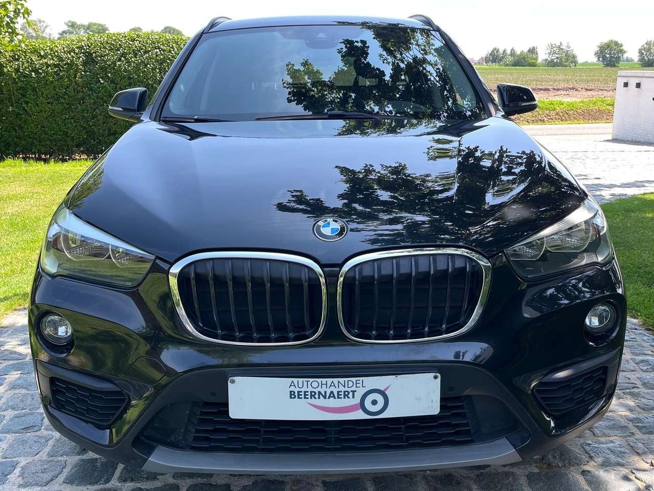 BMW X1 1.5 d sDrive16 AdBlue/1eignr/99500km/Navi/Cruise/Pdc, Auto's, BMW, Zwart, 4 cilinders, USB, Zwart