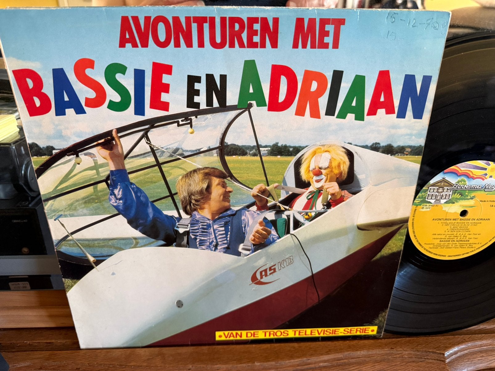 Avonturen Met, Cd's en Dvd's, Vinyl | Kinderen en Jeugd, LP, Originele persing, Ophalen of Verzenden, Zo goed als nieuw