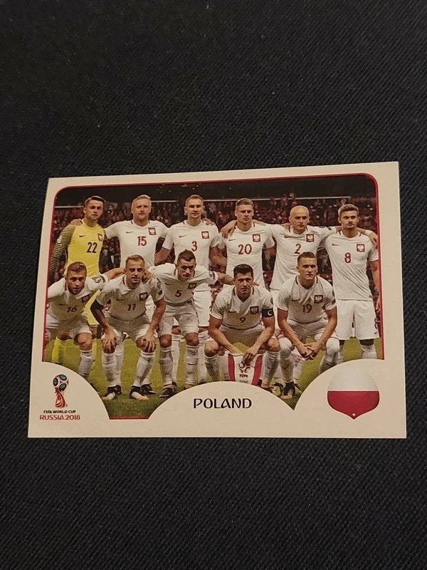 Panini / Sticker / Polen / World Cup 2018, Collections, Enlèvement ou Envoi, Neuf, Affiche, Image ou Autocollant