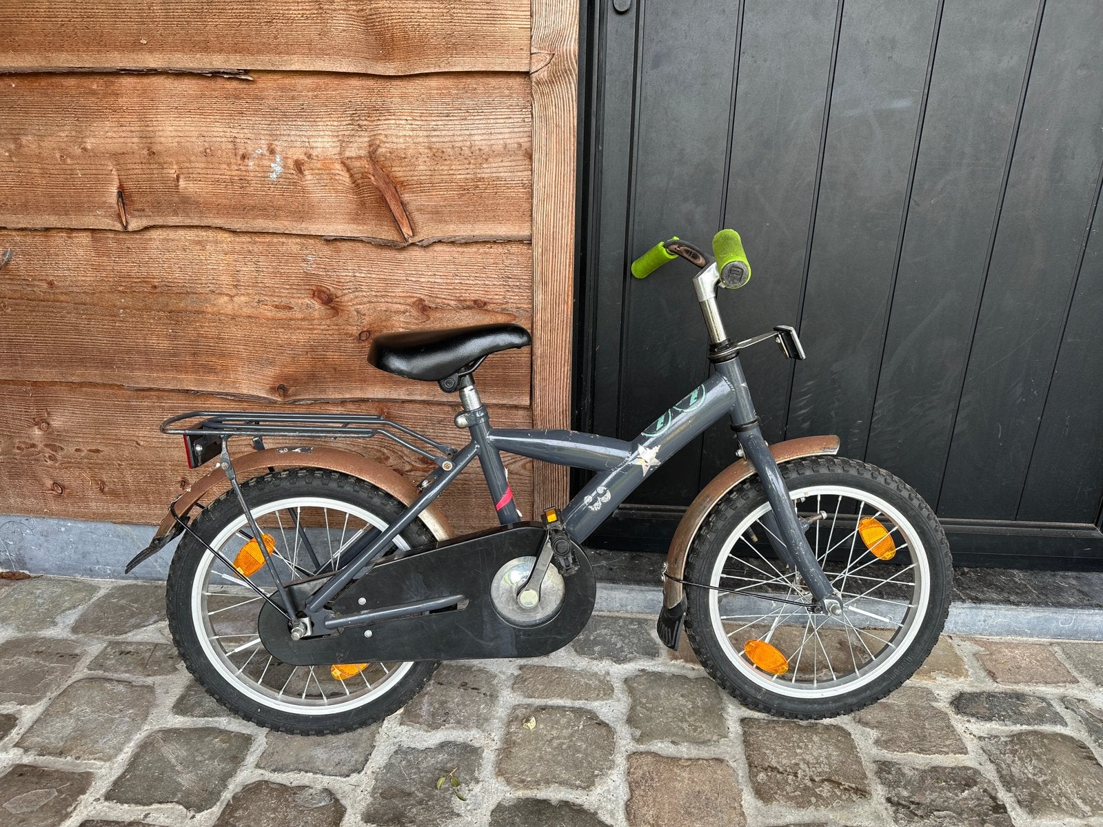 Kinderfietsje 16inch, Fietsen en Brommers, Ophalen, Gebruikt, Terugtraprem, 16 tot 20 inch