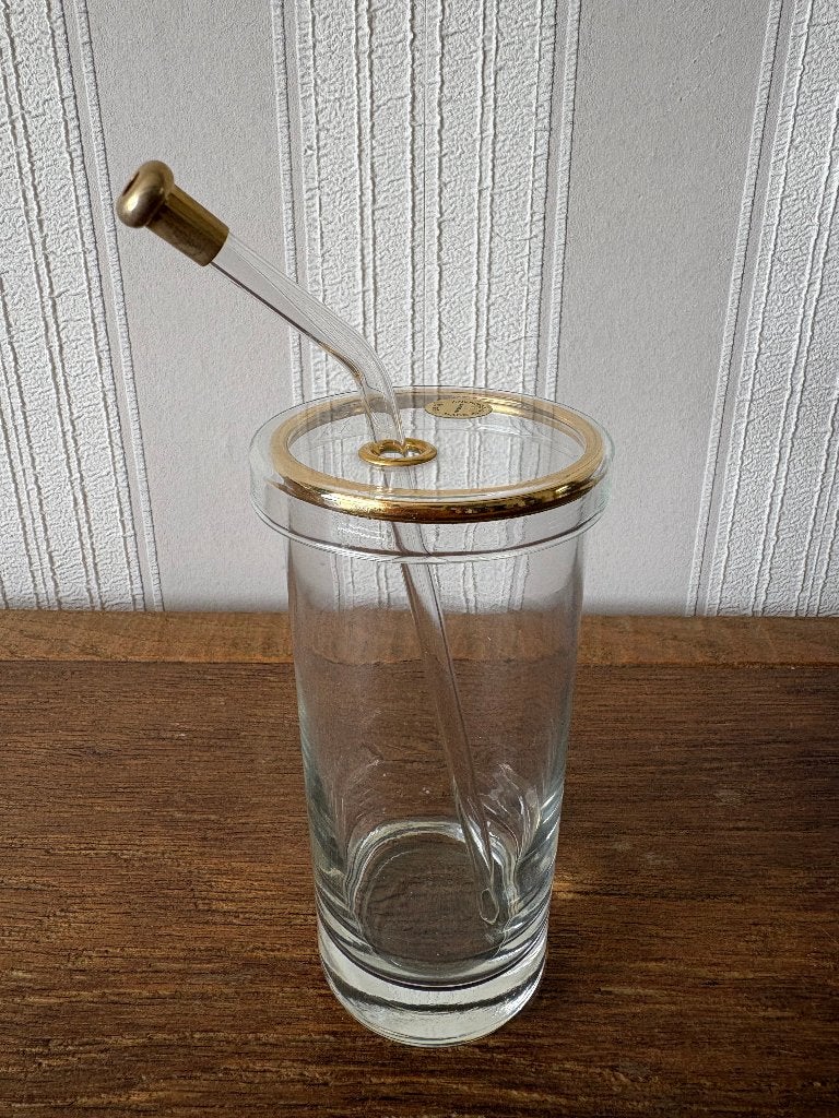 Verre à longue boisson vintage de luxe Siegl West-Germany, Collections, Rétro, Autres types, Enlèvement ou Envoi