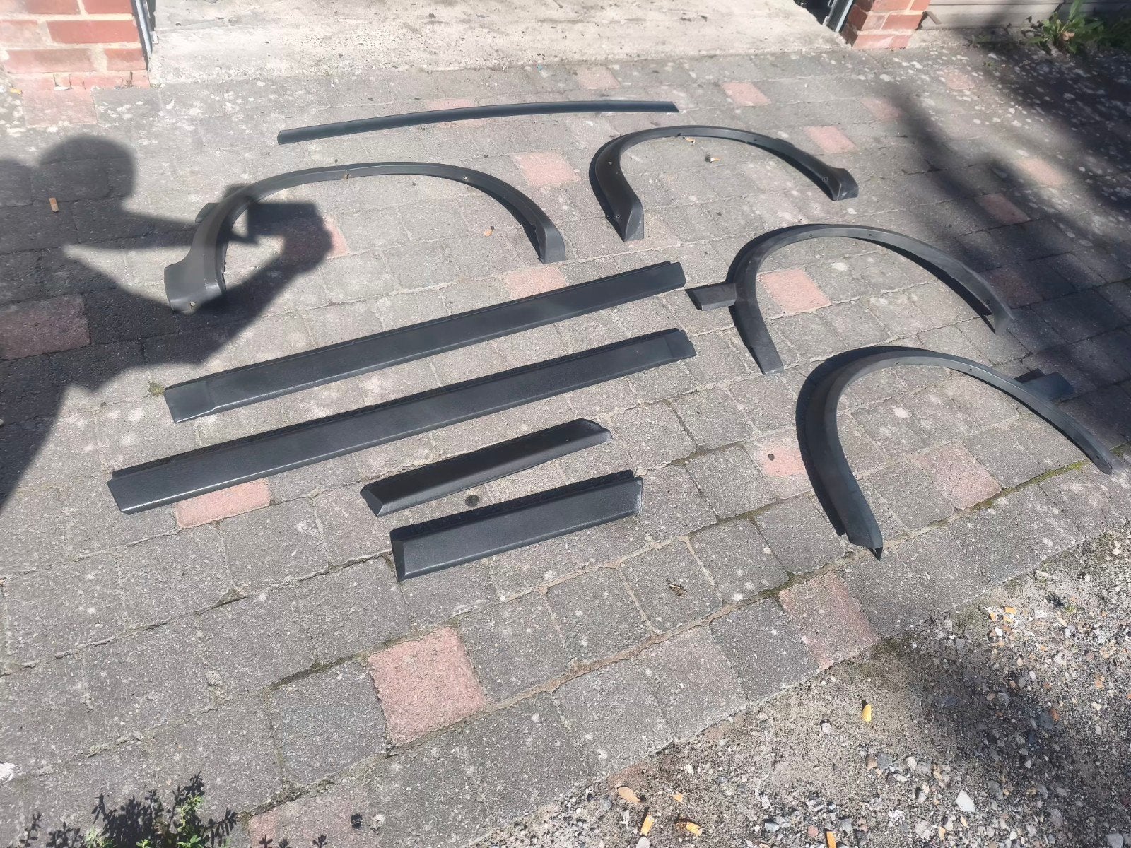 Golf 2 Jetta 2 OEM-set met spatbordverbreders en toverstokke, Auto-onderdelen, Ophalen, Gereviseerd, Volkswagen, Spatbord