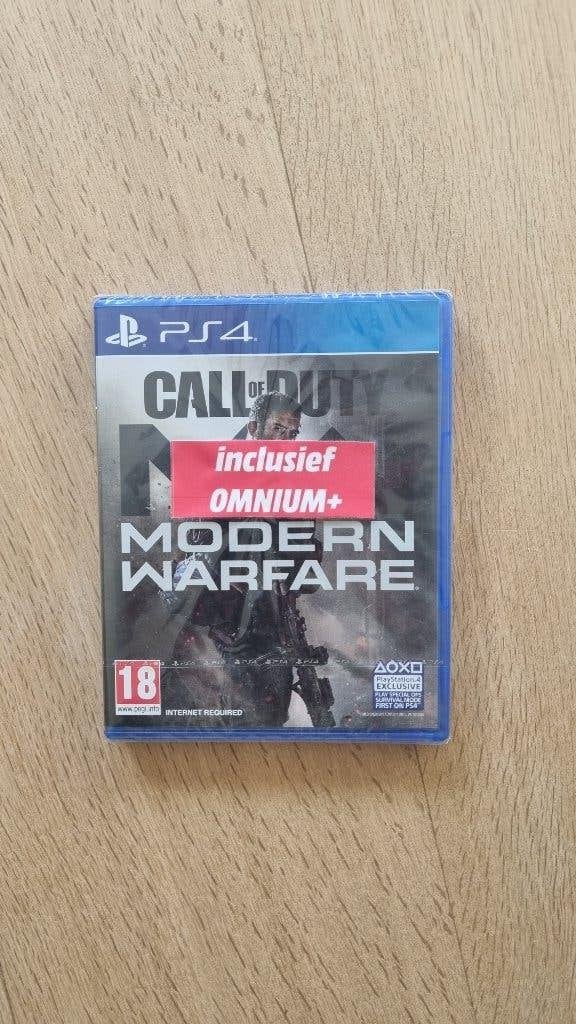 Call of Duty Modern Warfare PS4 ongespeeld, Games en Spelcomputers, Verzenden, Nieuw, Shooter