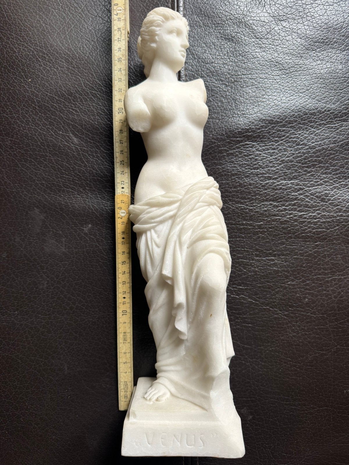 VENUS MARMEREN BEELD 38x9,5x9,5 🗿, Antiek en Kunst, Ophalen