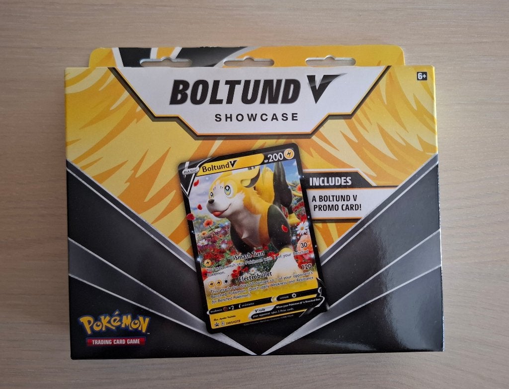 Pokémon sealed Boltund V Showcase, Enlèvement ou Envoi, Neuf, Autres types