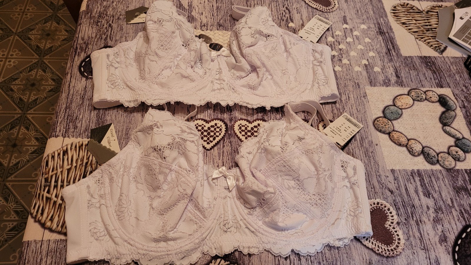 soutien gorge, Enlèvement, Blanc