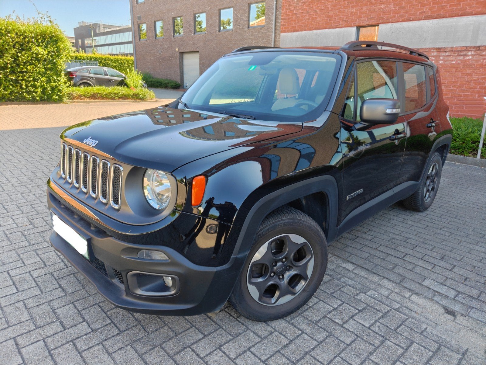 Jeep Renegade 1.6i/ 112.000 km/ 2018/ 1e eigenaar, Auto's, Jeep, Stof, Zwart, Bedrijf, 5 deurs