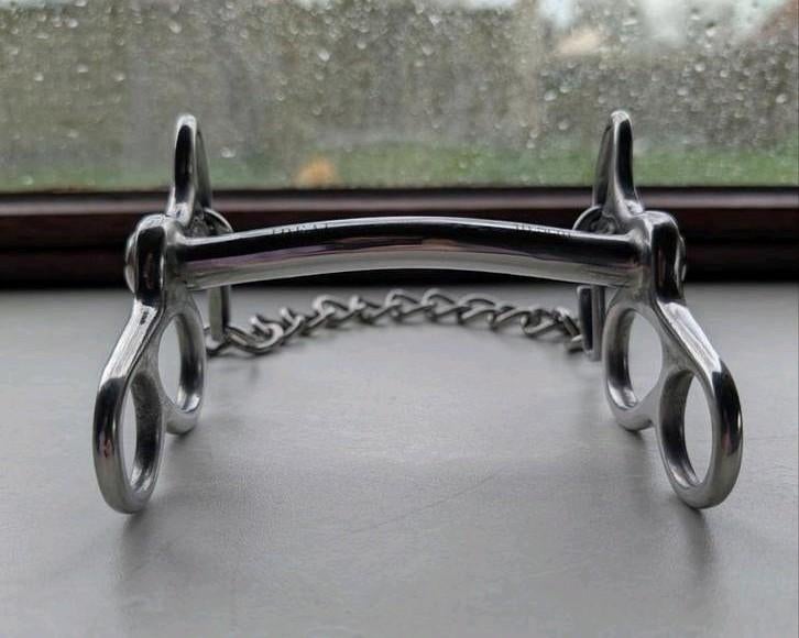 Bokkenbit of Utrechtse stang RVS 10,5cm, Dieren en Toebehoren, Ophalen, Zo goed als nieuw, Overige soorten