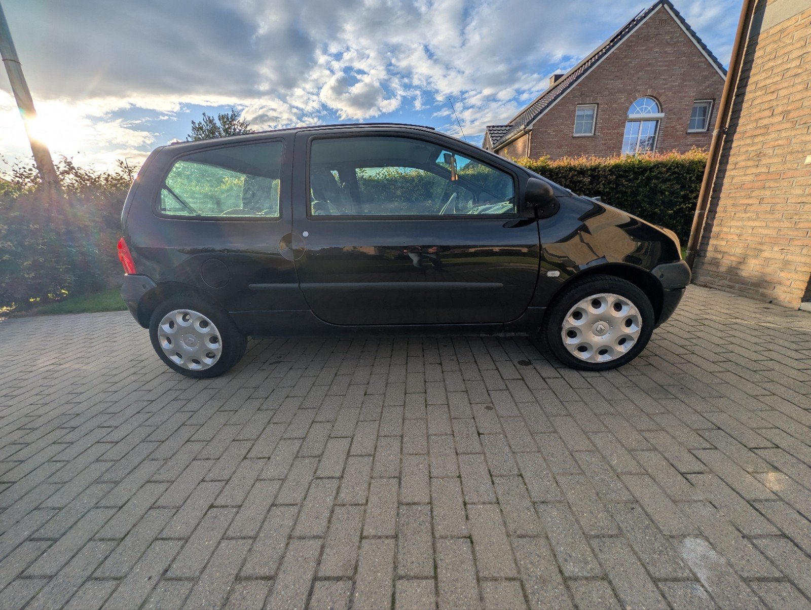Renault Twingo 1 - 31640km, Auto's, Renault, Twingo, Zwart, Handgeschakeld, Particulier