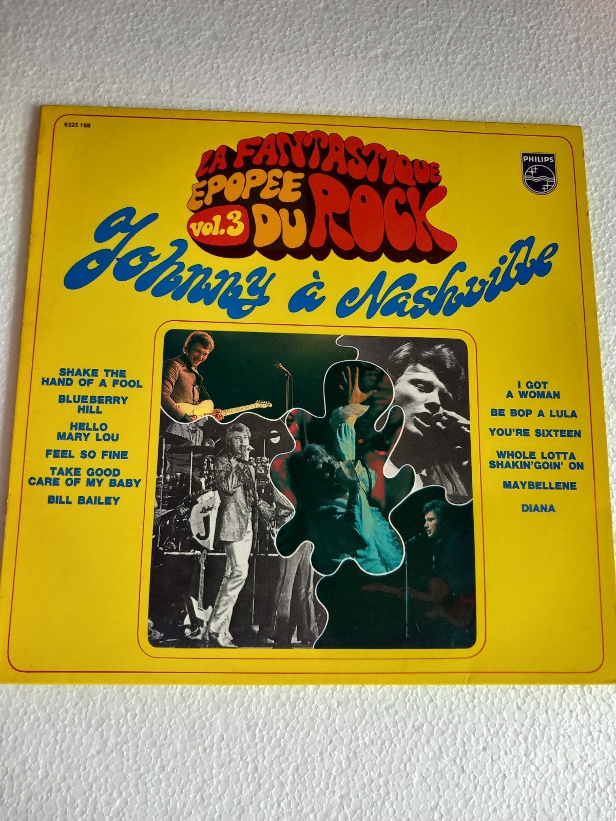JOHNNY HALLYDAY. JOHNNY A NASHVILLE. LP, Enlèvement ou Envoi, LP