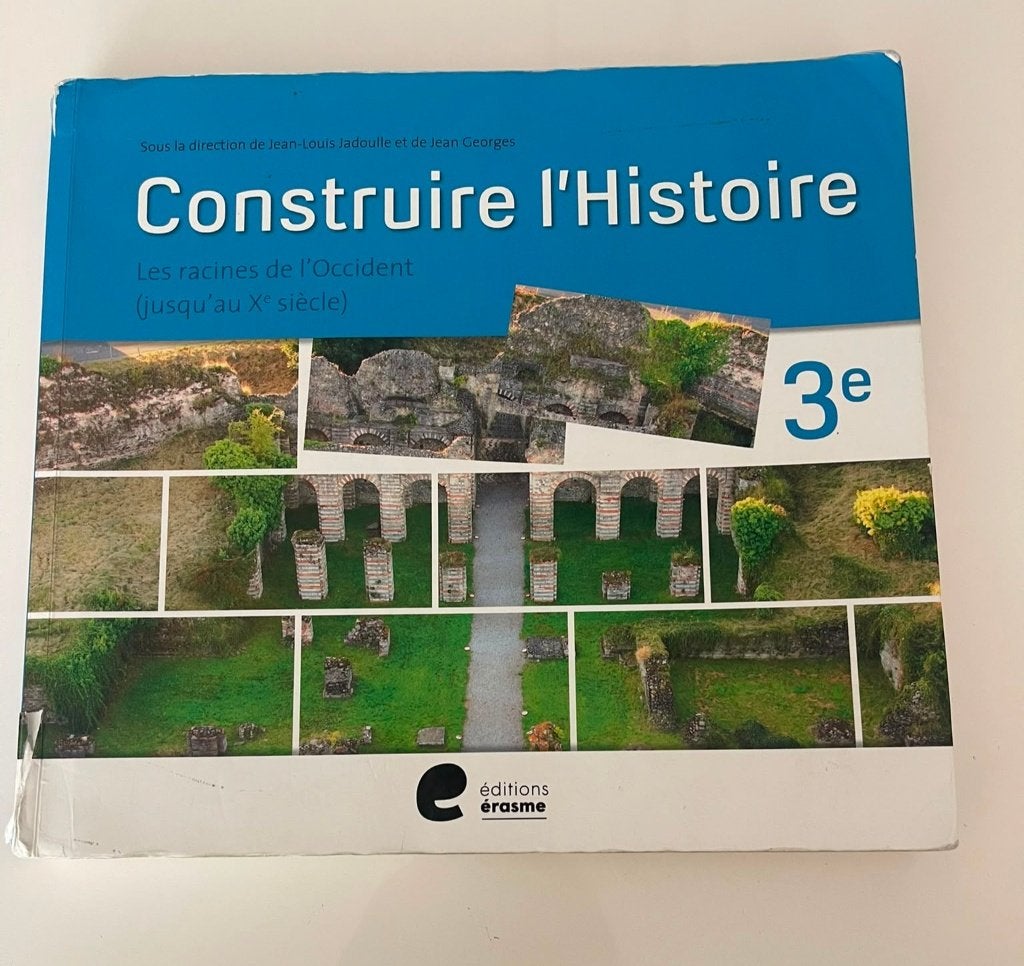 Livre  construore l'histoire, Enlèvement ou Envoi, Secondaire, Histoire