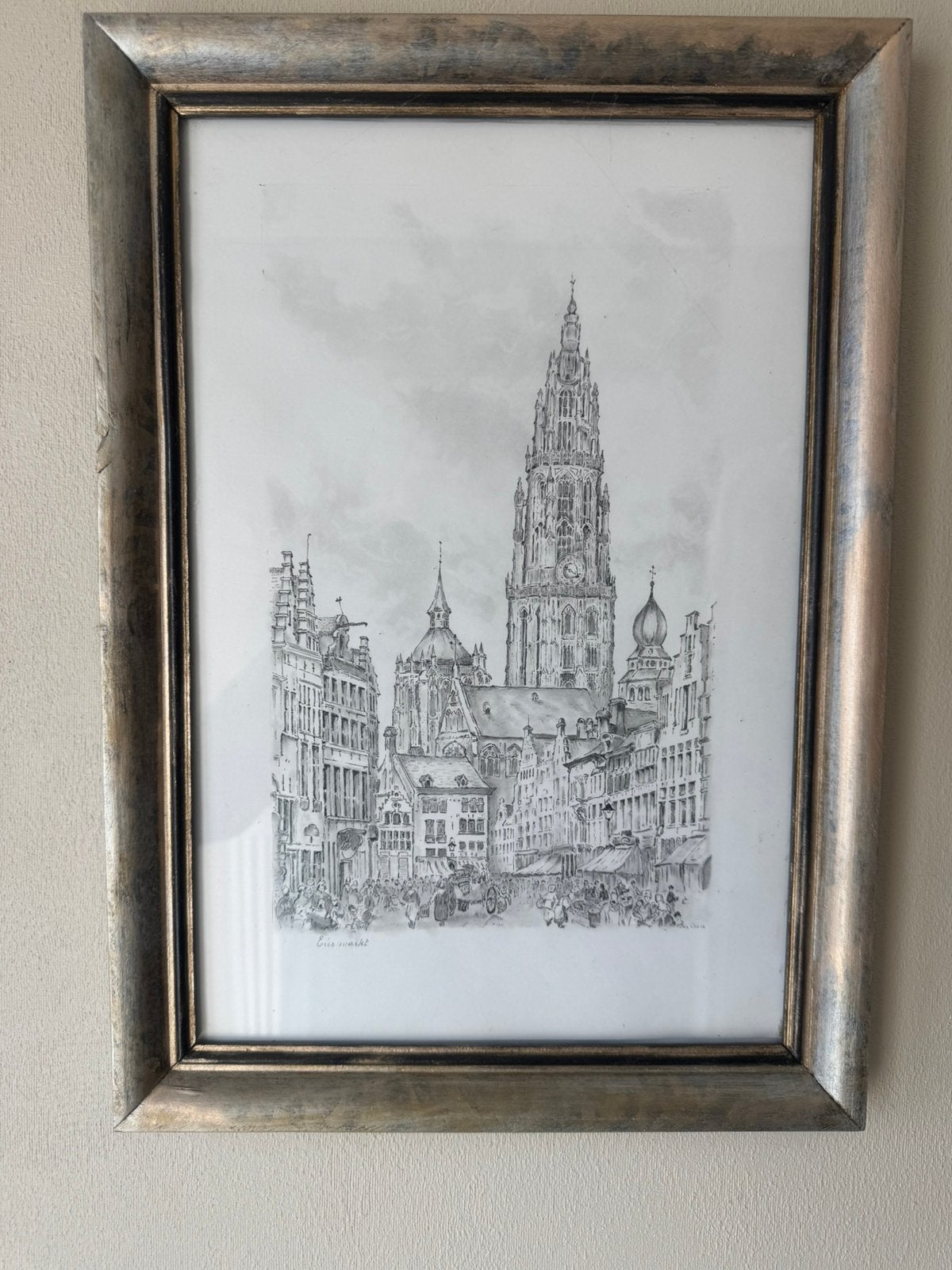 Pentekening, Ophalen, Tekening, Pentekening, Handgemaakt
