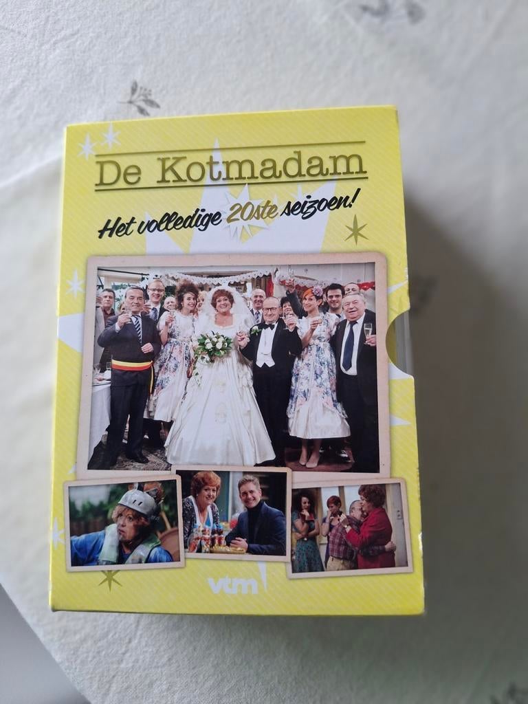 4 dvd box het volledige 20 ste seizoen de kotmadam, Cd's en Dvd's, Ophalen of Verzenden