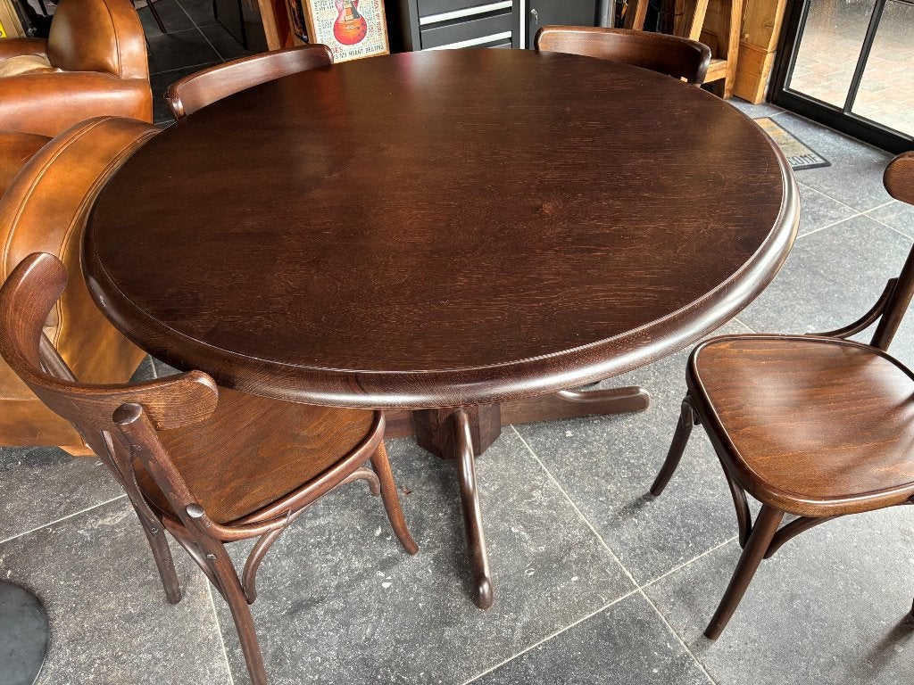 Ronde tafels en stoelen voor Horeca, Enlèvement, Utilisé, Installation pour bar
