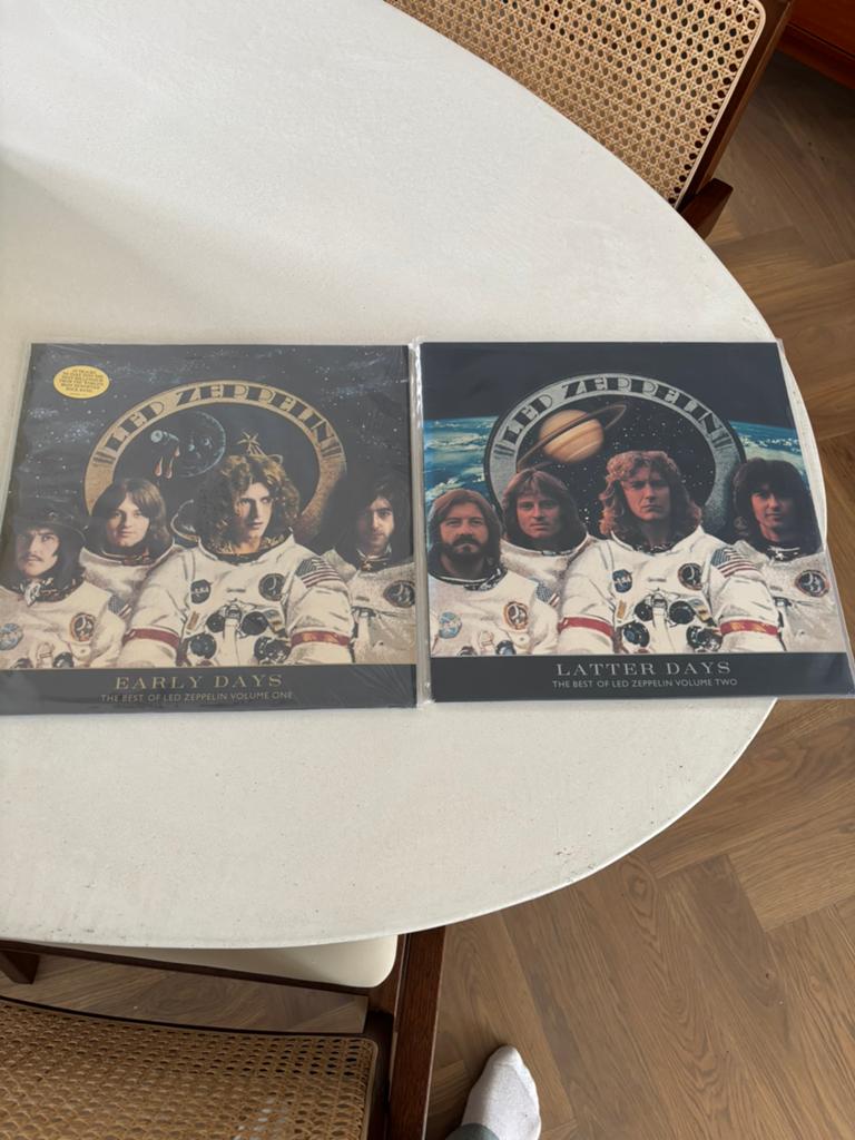 Lp’s led zeppelin 1998 en 2000 early days en latter days, Ophalen of Verzenden, Zo goed als nieuw