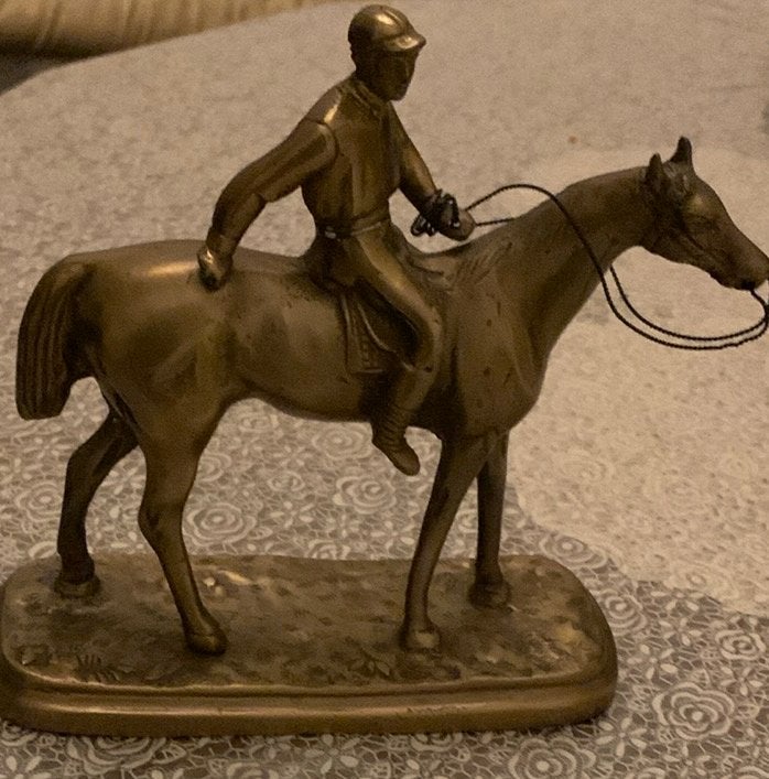 De antice paard., Antiquités & Art, Enlèvement, Cuivre
