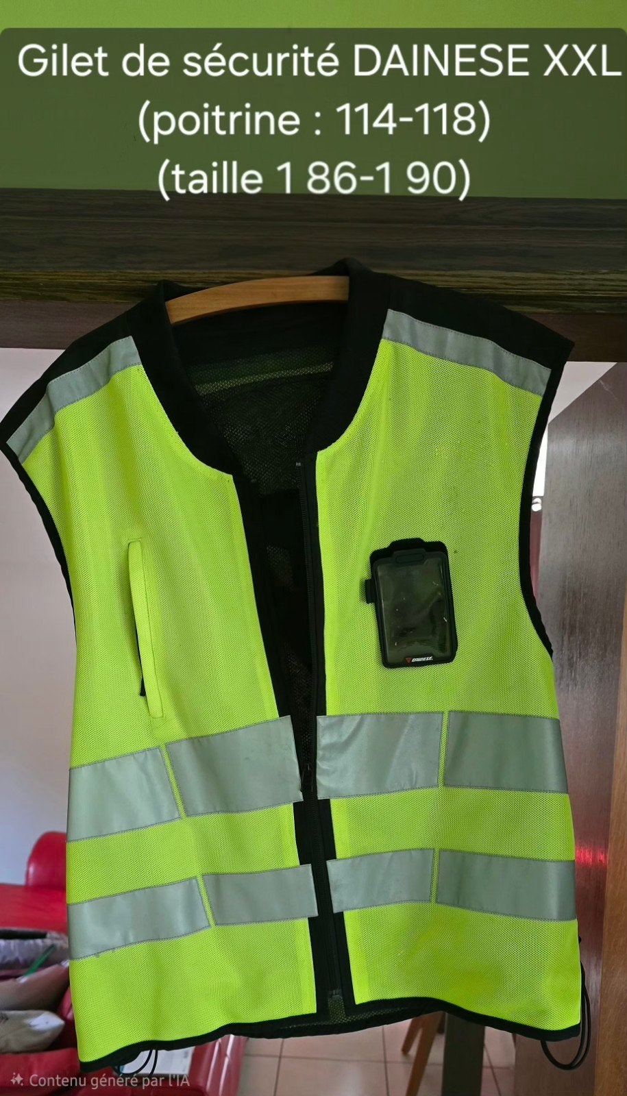 GILET DE SÉCURITÉ de marque DAINESE, Seconde main, Hommes, Autres types, DAINESE