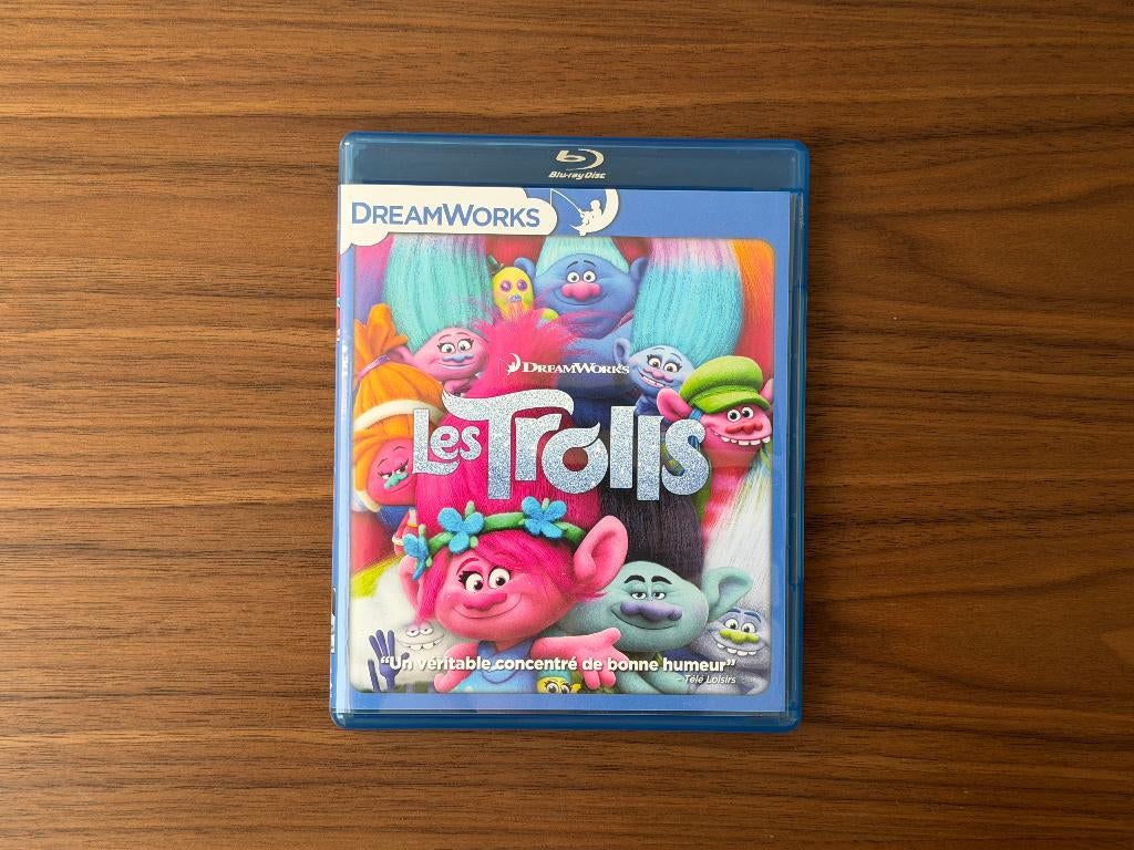 Trolls (blu-ray), Ophalen of Verzenden, Zo goed als nieuw, Tekenfilms en Animatie