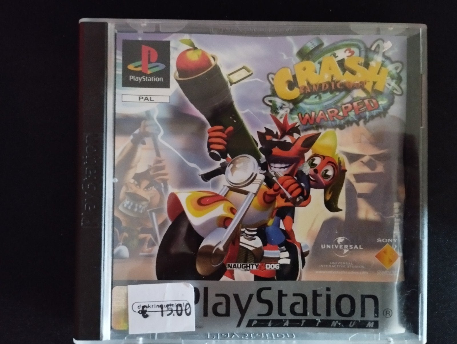 crash bandicoot warped ps1, Ophalen