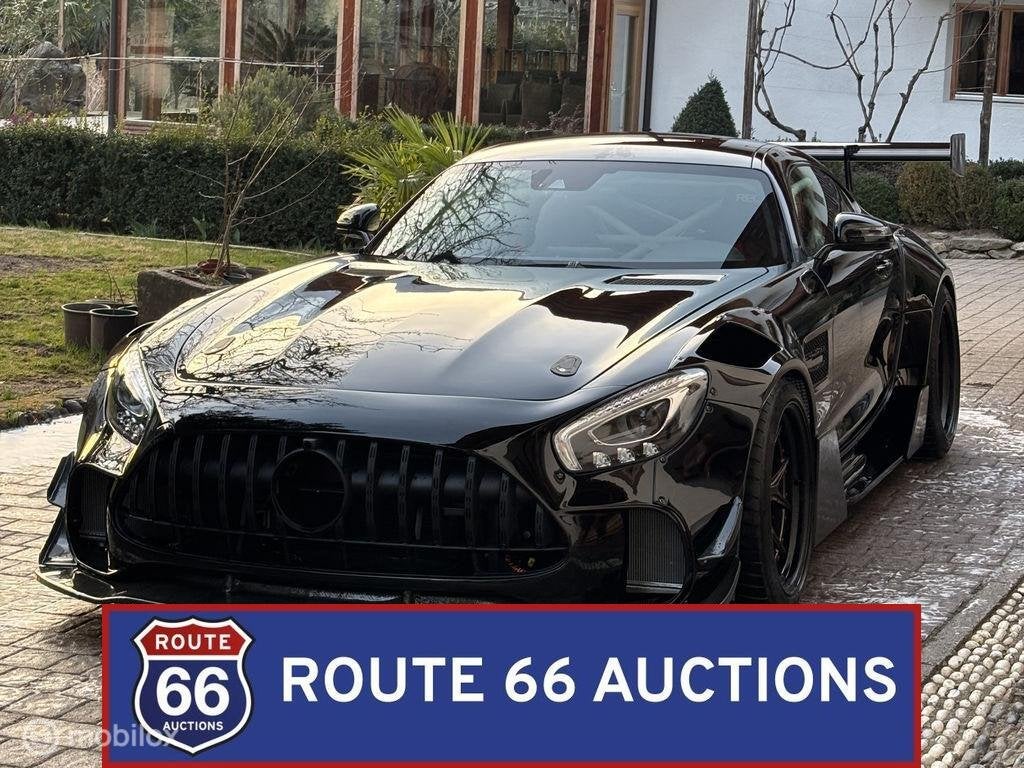 Mercedes-AMG GT S Coupe | 2015 | Route 66 Auctions, Auto's, Gebruikt, Zwart, Bedrijf, Handgeschakeld