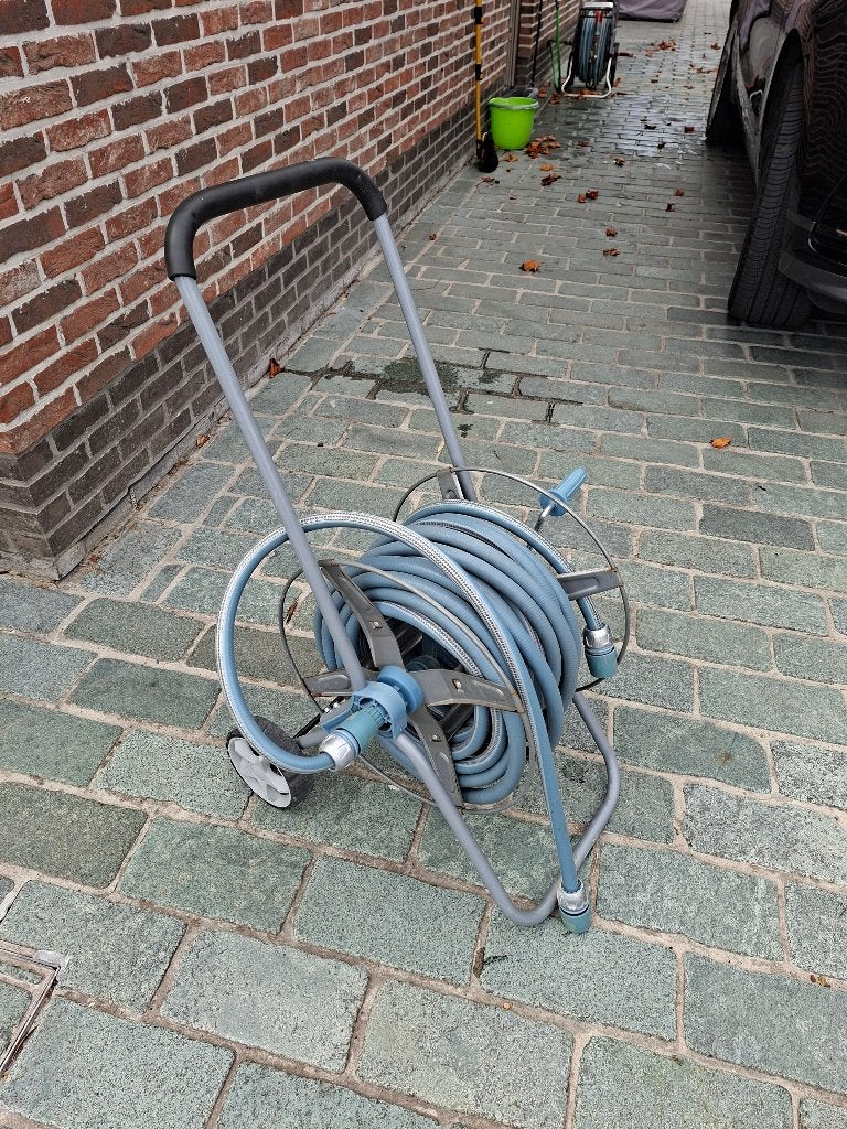 waterdarmrol 25 m  3/4duim, Ophalen, Zo goed als nieuw, Tuinslanghaspel
