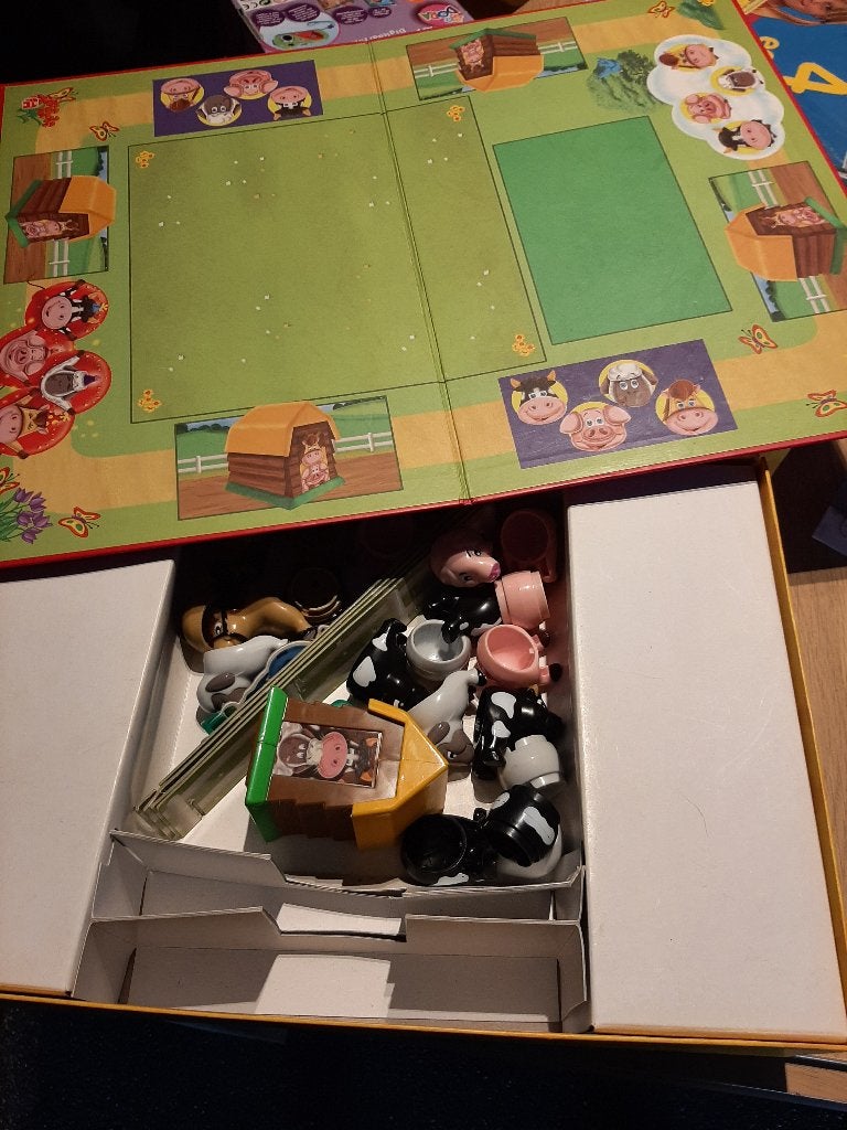 Koetje Boe gezelschapsspel, Trois ou quatre joueurs, Enlèvement, Utilisé, JUMBO