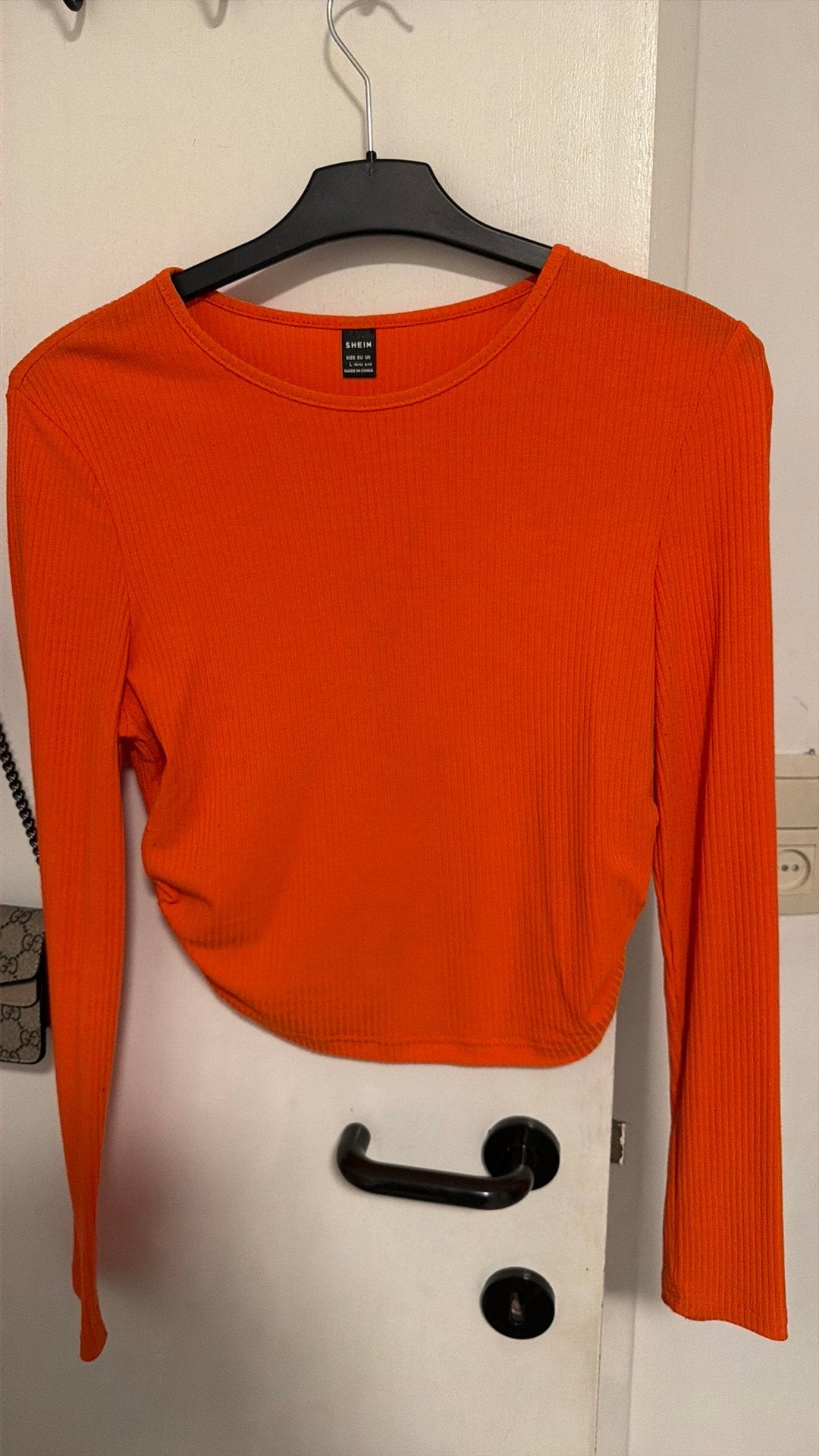 Oranje topje, Kleding | Dames, T-shirts, Ophalen, Maat 42/44 (L), Oranje, Lange mouw
