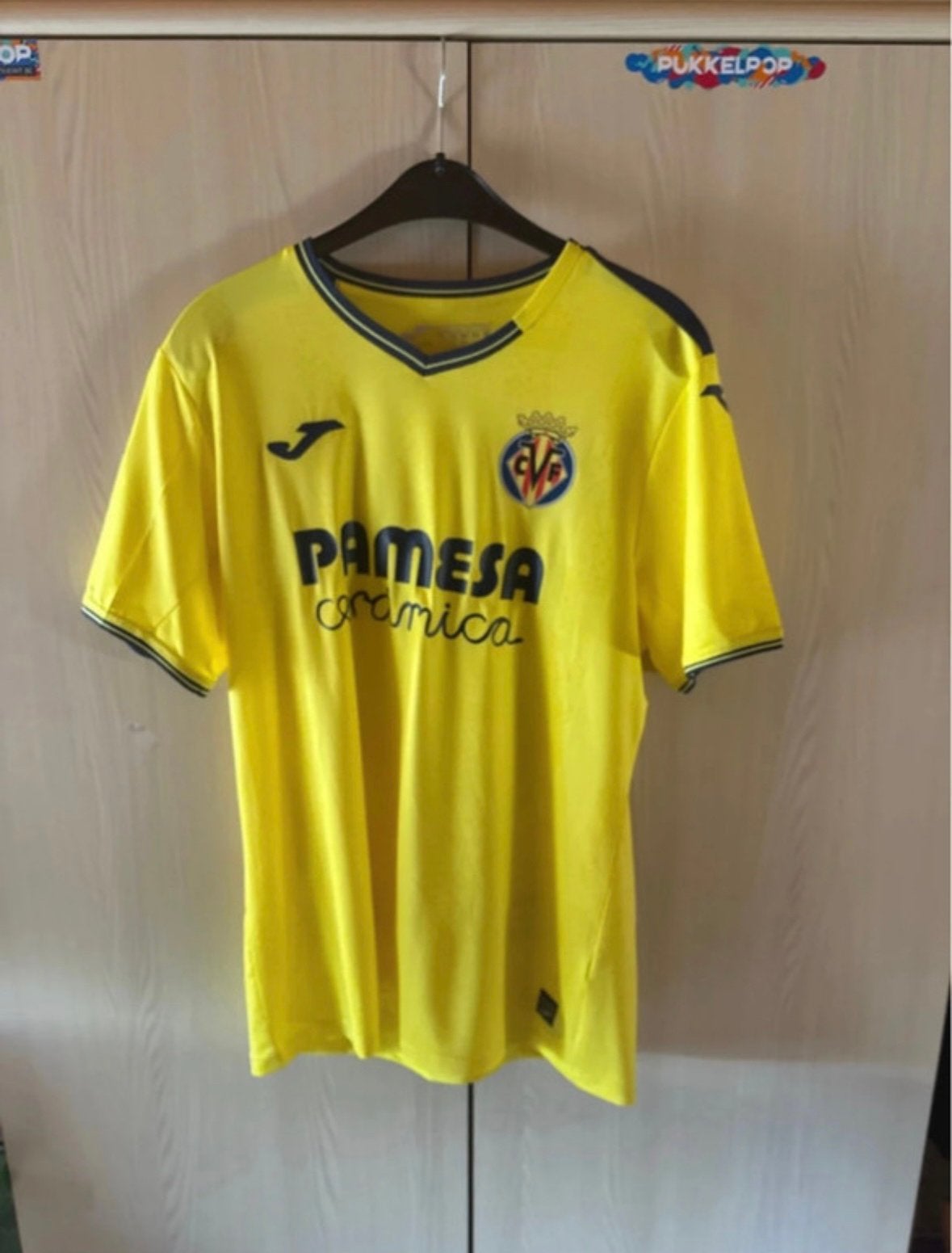 Match Worn Eric Bailly. CF Villareal Seizoen 2024-2025, Maat L, Ophalen of Verzenden, Zo goed als nieuw, Shirt