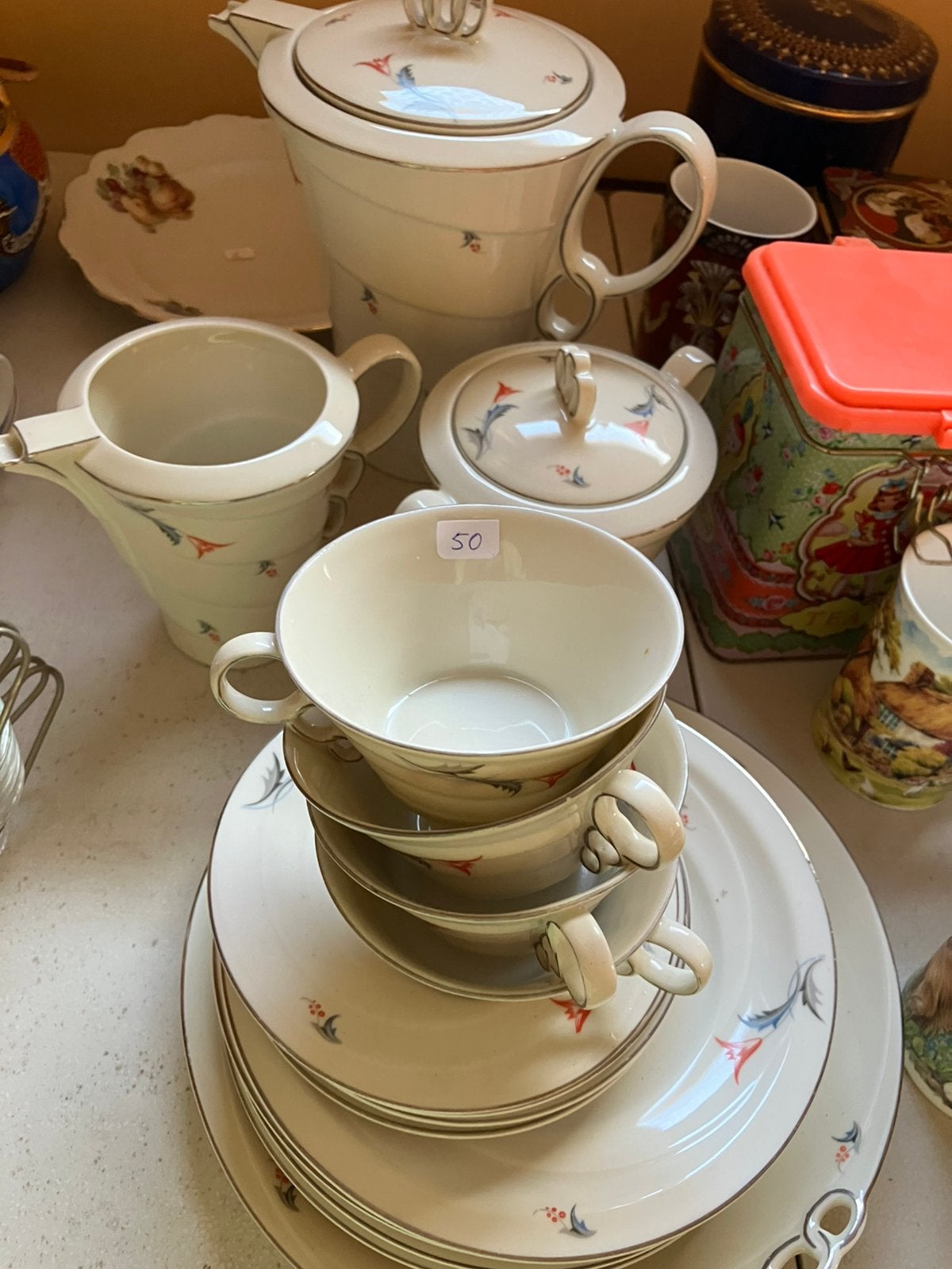 Tsjechisch porseleinen servies, Antiek en Kunst, Antiek | Servies compleet, Ophalen