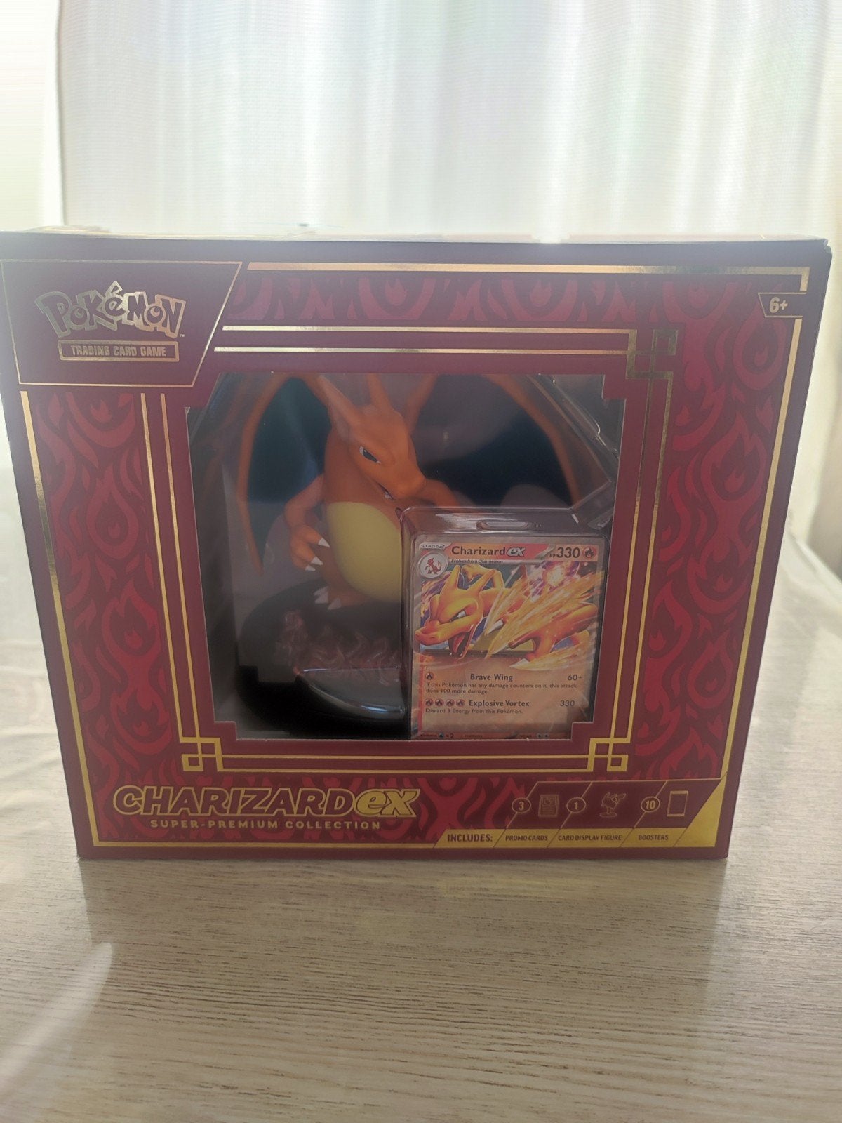 Coffret pokémon super premium charizard neuf, Booster