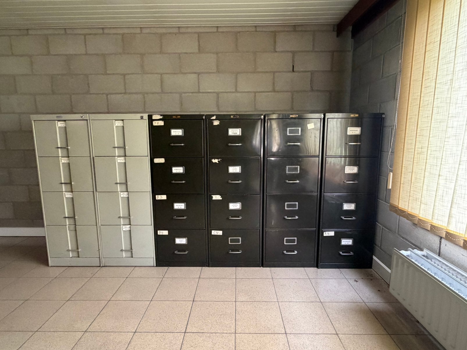 Archiefkast -4 laden, Huis en Inrichting, Ophalen, Gebruikt