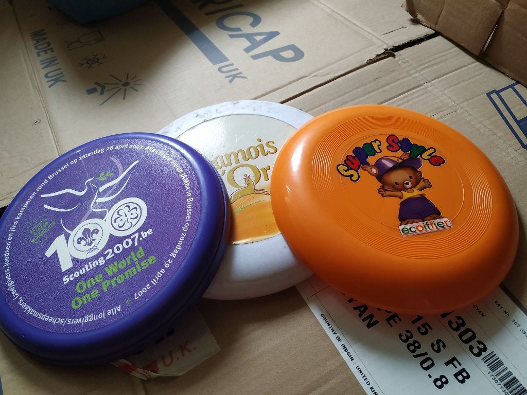 frisbee wegwerpschijf 25 cm, Ophalen of Verzenden