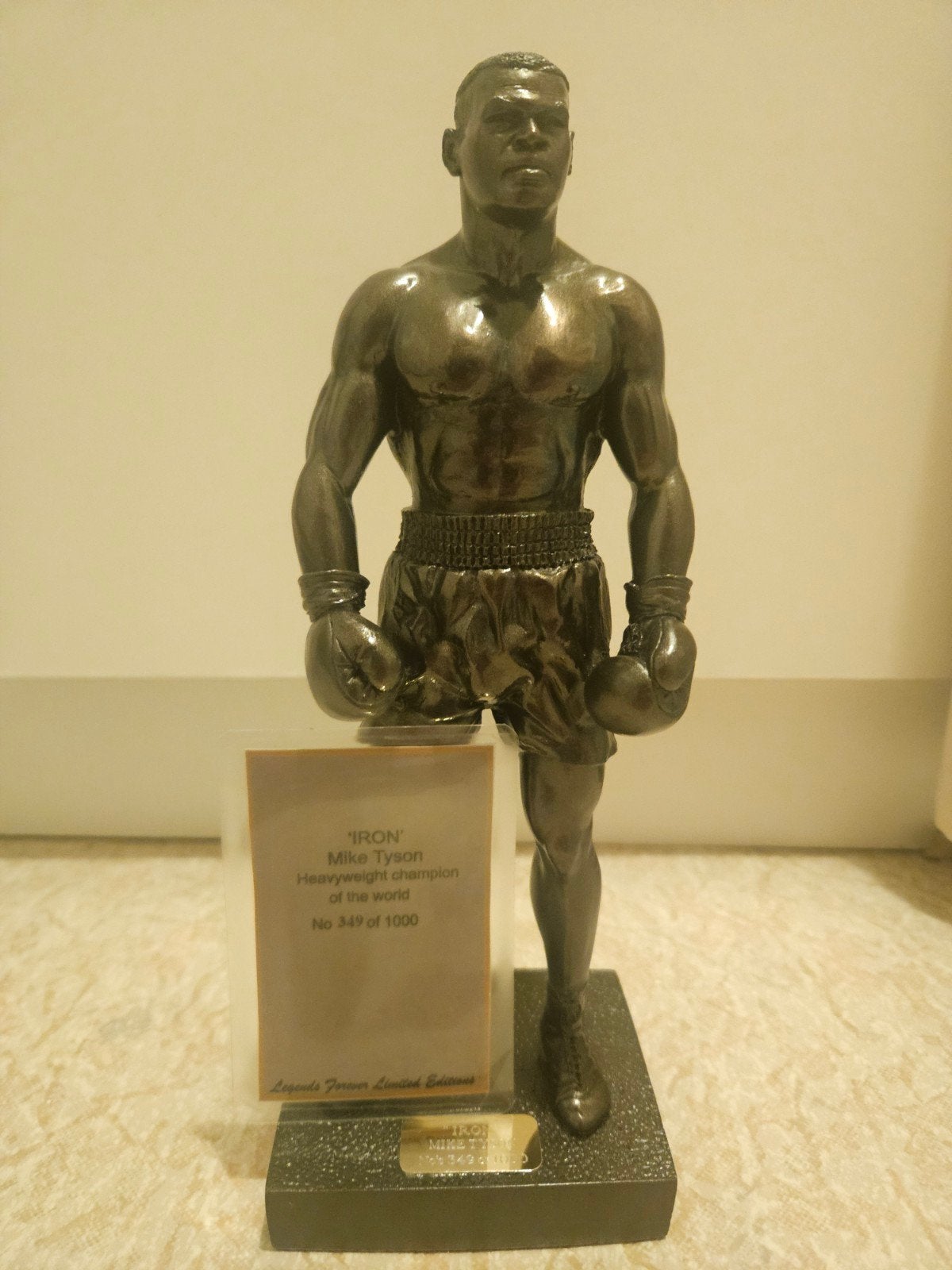 Beeld Mike Tyson 349/1000, Sport en Fitness, Vechtsporten en Zelfverdediging, Ophalen