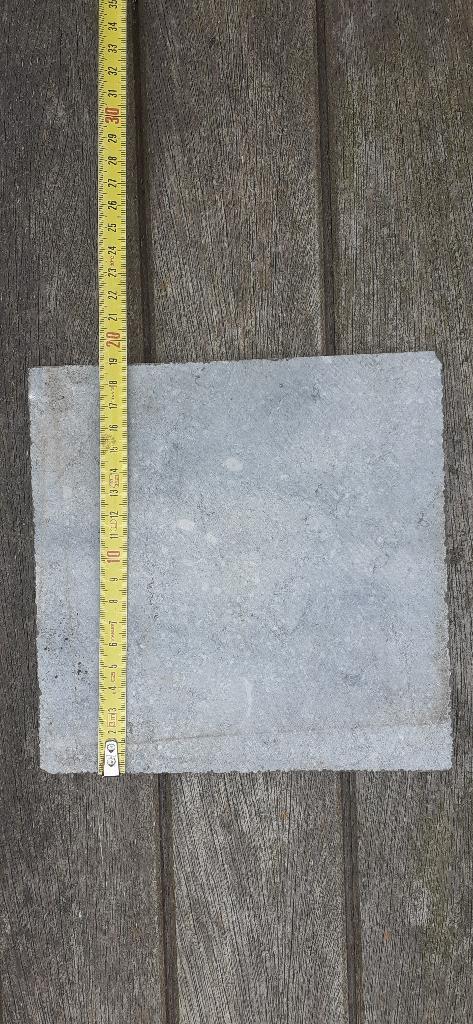 500 arduinen tegels 19 x 19 cm, Tuin en Terras, Ophalen, Zo goed als nieuw, Natuursteen, Terrastegels
