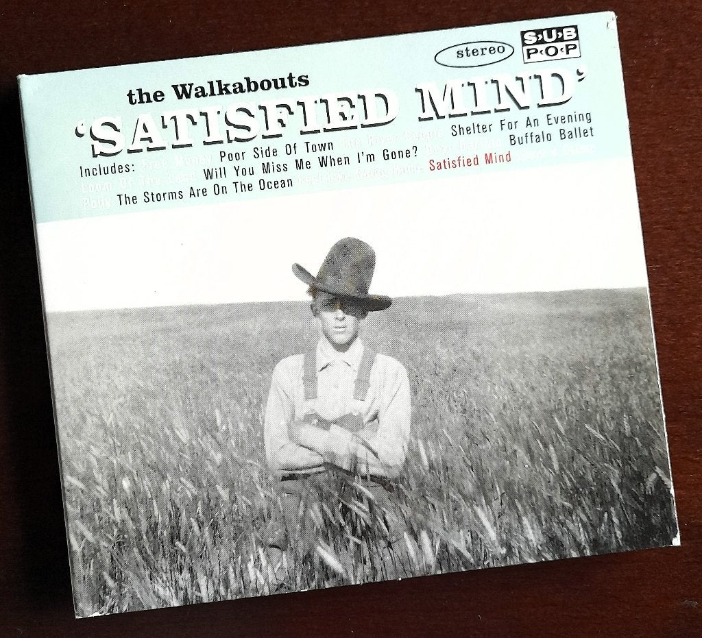 THE WALKABOUTS Satisfied Mind CD NICK CAVE PATTI SMITH, Digipak, Rock alternatif, Enlèvement ou Envoi, Utilisé