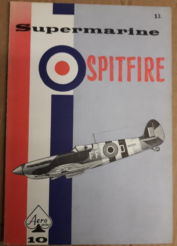 Boek "Supermarine Spitfire Aero series No 10", Ophalen of Verzenden, Luchtmacht, Aero series, Tweede Wereldoorlog