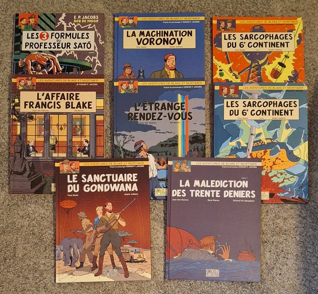 Collection bd Blake et Mortimer edgard P Jacobs, Livres, BD, Série complète ou Série, Enlèvement ou Envoi, Comme neuf, Edgar P. Jacobs