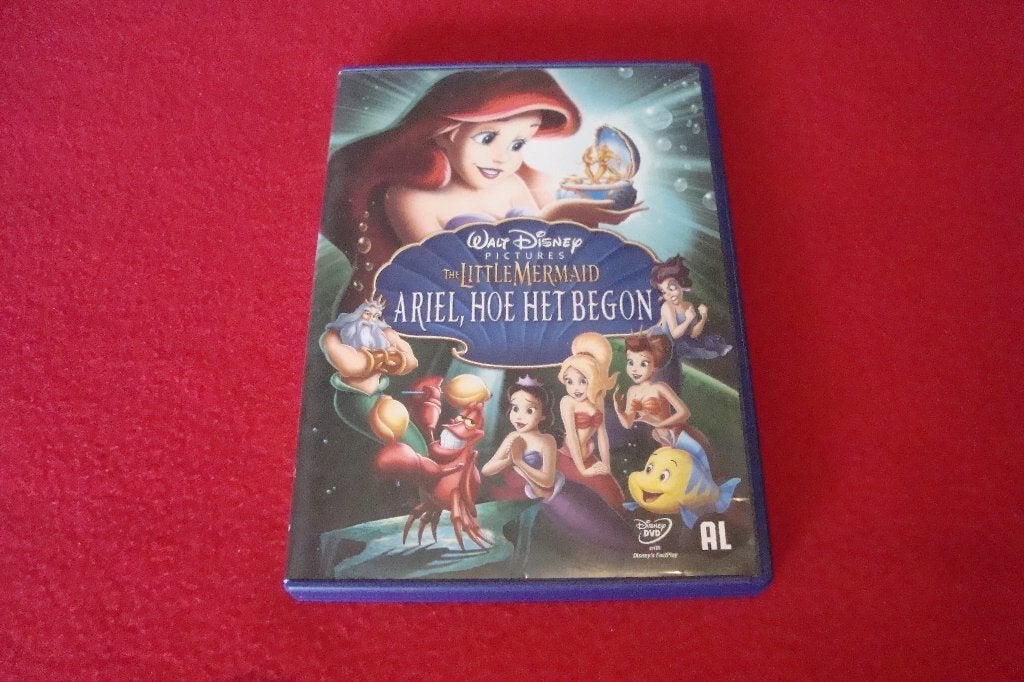 dvd disney de kleine zeemeermin 3, Cd's en Dvd's, Ophalen of Verzenden, Tekenfilm