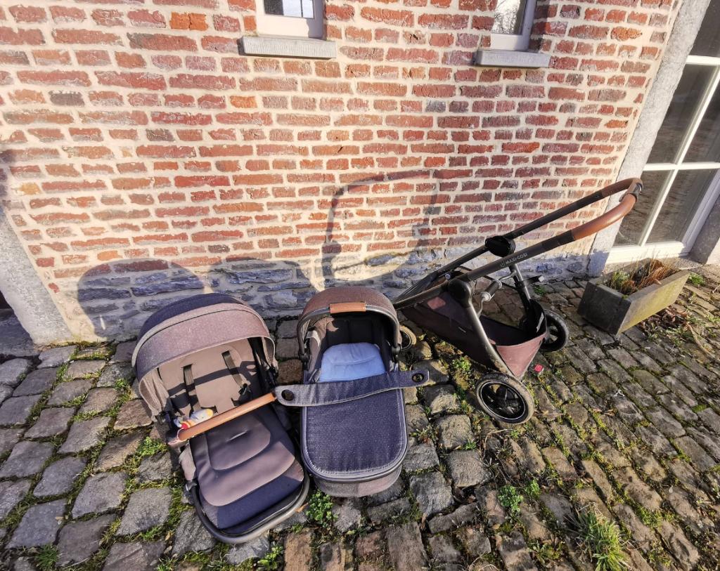 Poussette maxi cosi 3 en 1, Avec siège auto, Enlèvement, Utilisé, Poussette