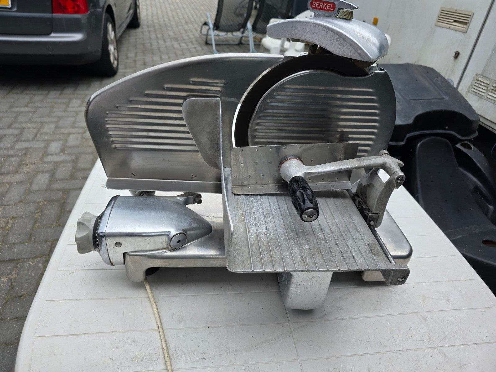 Berkel Vleeswarensnijmachine Model 834 - Vintage Snijder, Ophalen