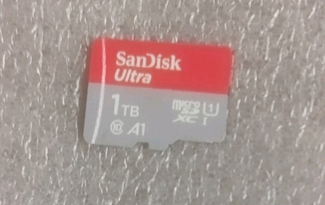 Carte Micro SD Sandisk ultra 1tb 150mb/s, Ophalen of Verzenden, Gebruikt