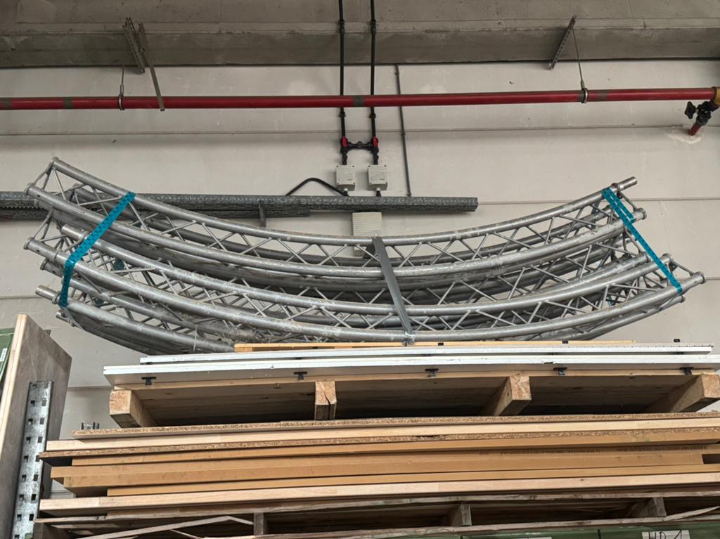 Truss cirkel 7 meter diameter, Ophalen, Zo goed als nieuw