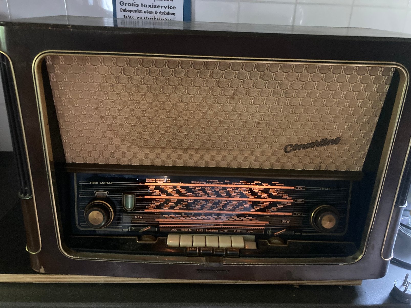 Tube, radio, Telefunken, accortino 7, Enlèvement