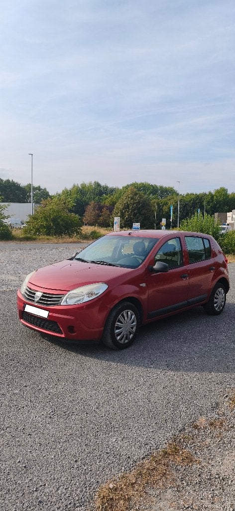 Dacia Sandero 1.5 dCi – 2012 – 191.000 km, Autos, Rouge, Euro 5, Achat, Entreprise