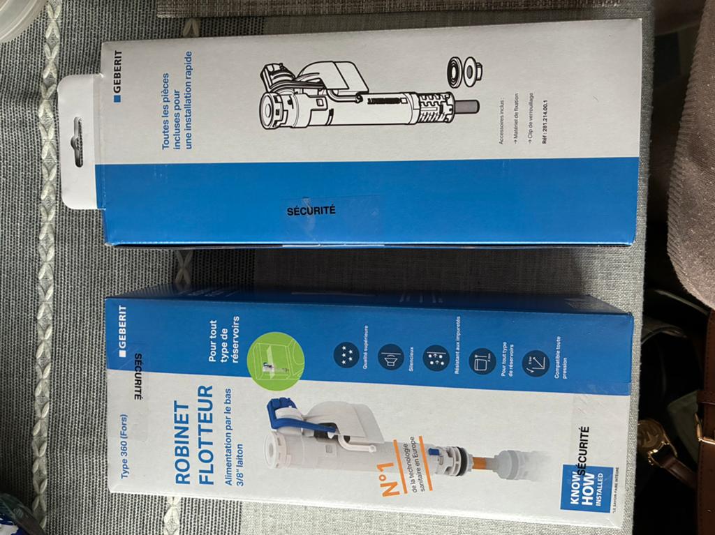 Geberit vlotter wc, Doe-het-zelf en Bouw, Ophalen of Verzenden, Zo goed als nieuw