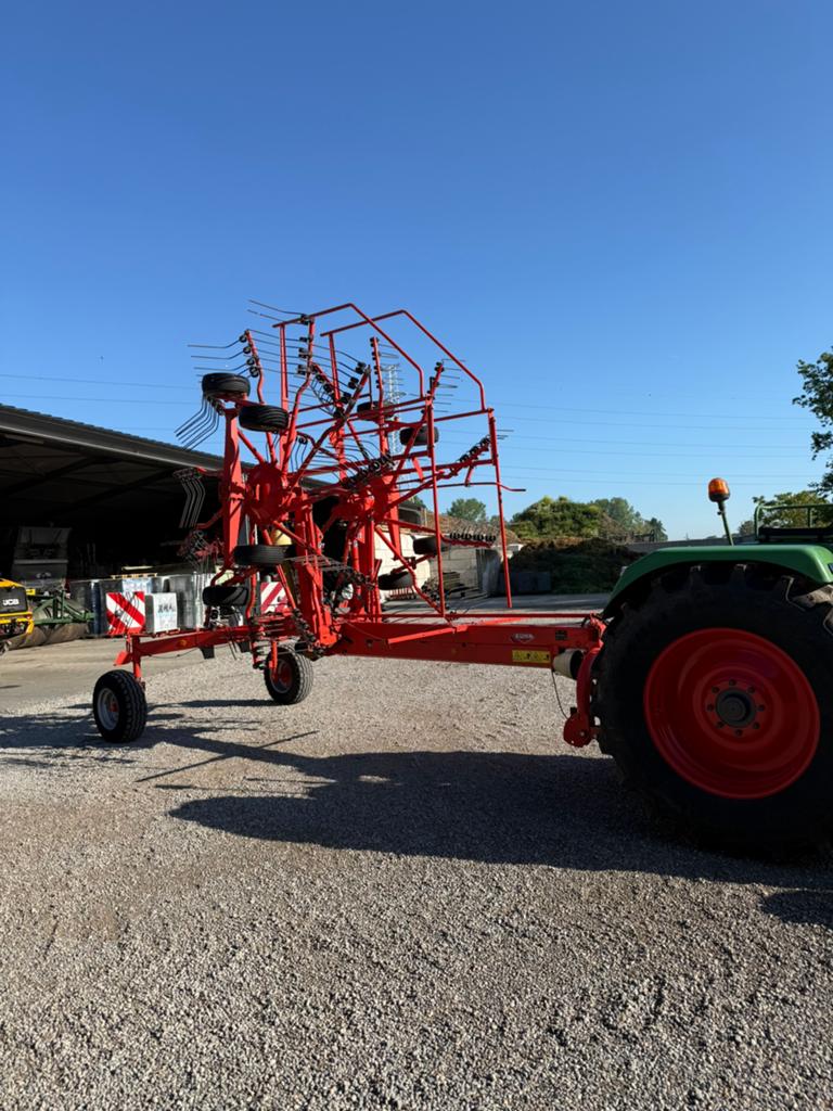 Kuhn ga 7501 hark, Ophalen
